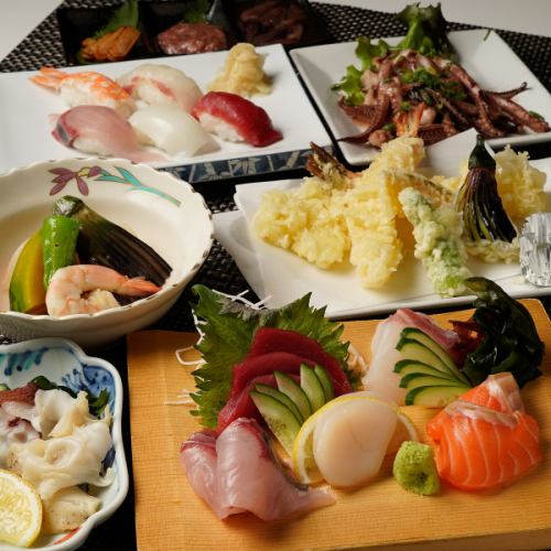 大人気【飲み放題付きコース】3500円～5300円でご用意♪