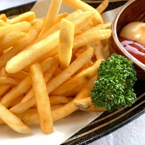 Shredded potato fries