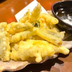 Nozawana tempura