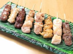 Assorted skewers (salt, sauce, half)