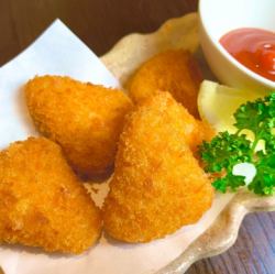 Camembert cheese fries