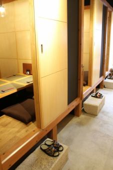 個室が充実しております!グループや団体は人数・予算に合わせた宴会が可能です。ぜひお問い合わせくださいませ