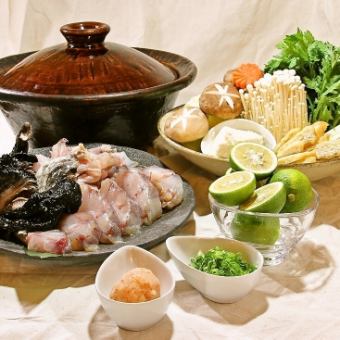 【お料理のみ】≪冬季限定≫あんこう鍋コース　6500円(税込)