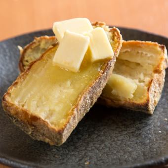 鳴門金時の天ぷら～バター添え～