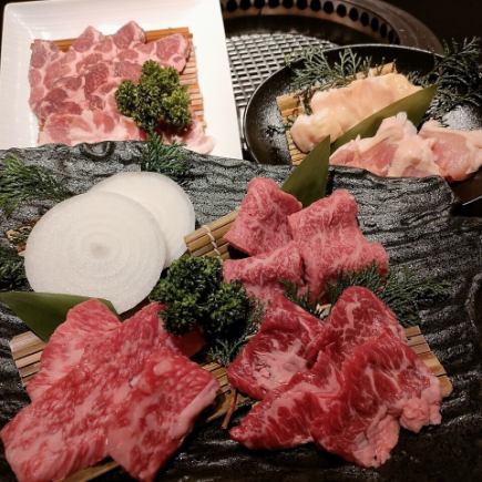 お手軽に焼肉R29でのお食事を楽しんで頂けるお手軽「ライト焼肉コース」◆全14品4000円♪