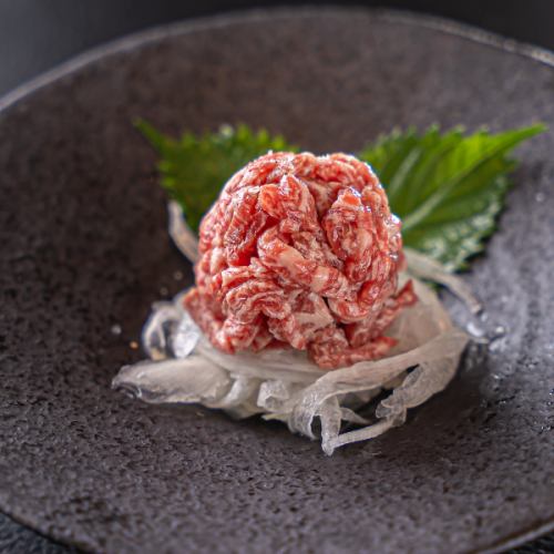 ≪R29だからこそ実現できる、安心・安全のおいしさ≫名物 本物の和牛ユッケ