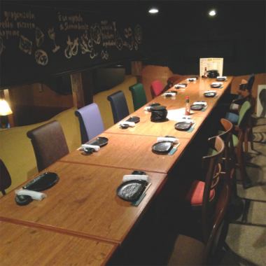 We have 3 private rooms for large groups♪Perfect for welcome/farewell parties, reunions, etc.♪We have tatami rooms, horigotatsu, and table seats.