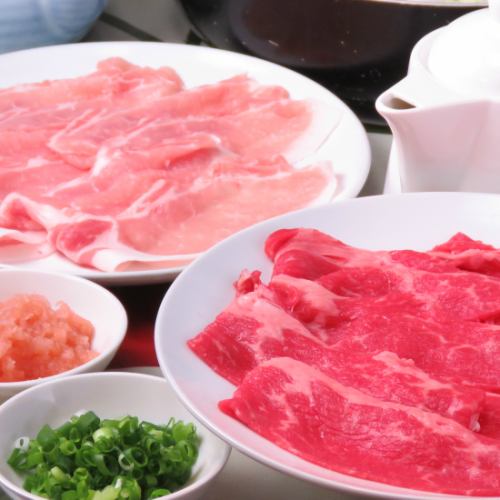 [Various all-you-can-eat ♪] Shabu-shabu, stone-grilled steak, stone-grilled meat (2 people ~)