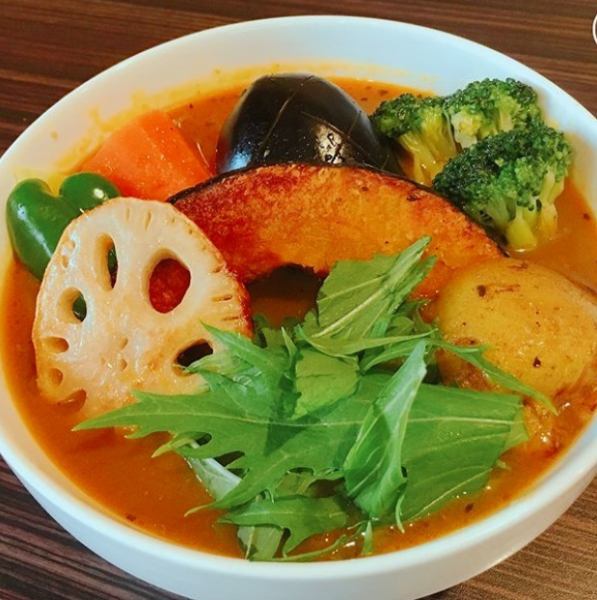 [Recommended] Soup curry (10 kinds of vegetables)