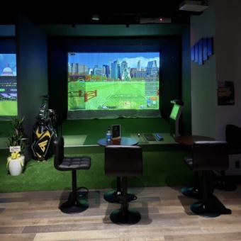 It is a golf space that can be enjoyed by 2 to 6 people.