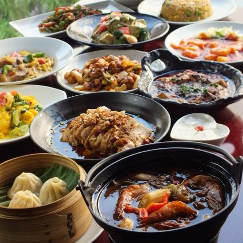 2時間飲み放題付き《夏季限定》『四川涼味コース』★秘伝麻婆豆腐や特製冷麺含む8品コース