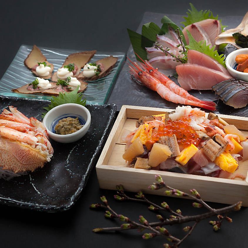 下北沢/居酒屋/海鮮/魚介/日本酒/半個室/宴会/コース/飲み放題