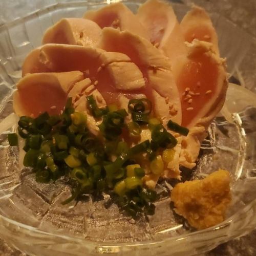 Homemade chicken tataki