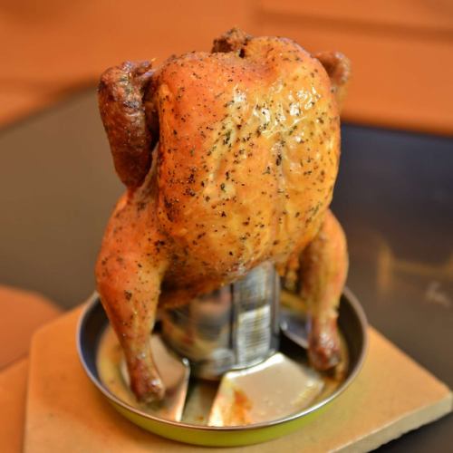 Yamato Nikutori Beer Can Chicken [Raw Chicken] ~The star of camping and BBQ~