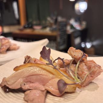 【晩冬・早春限定】大和肉鶏ぺこぺこ焼き物・定番一品、飲み放題コース