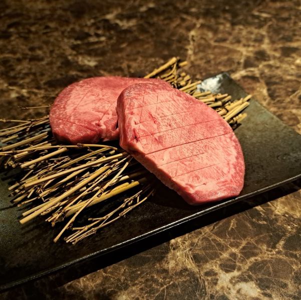 厚切りタンステーキ