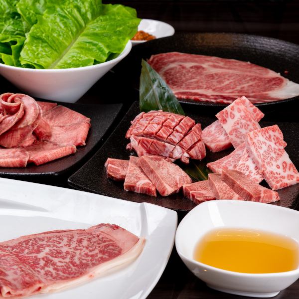 天壇こだわりの種類豊富な焼肉を取り揃えております☆