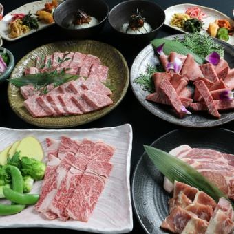 【伊吹(いぶき)コース】近江牛厳選部位～旬の滋賀野菜など全12品 10,000円(税込)