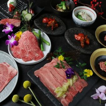 【プレミアム旬香コース】季節の旬野菜を使った料理や近江牛特選ロースなど全10品 10000円税込