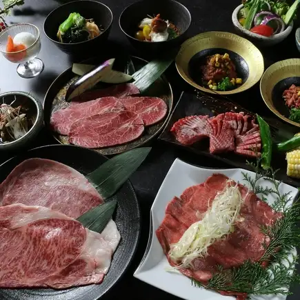【プレミアム旬香コース】季節の旬野菜の料理や近江牛特選ロースなど全10品12000円 飲み放題付