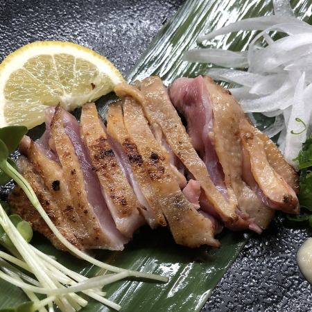 Grilled Tanba Hen/Kokoro Sashimi