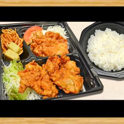伝説の若鶏唐揚弁当3個