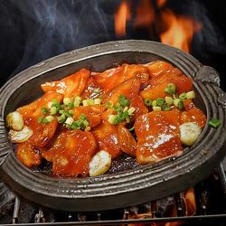 甜辣蒜蓉酱油烤鸡串