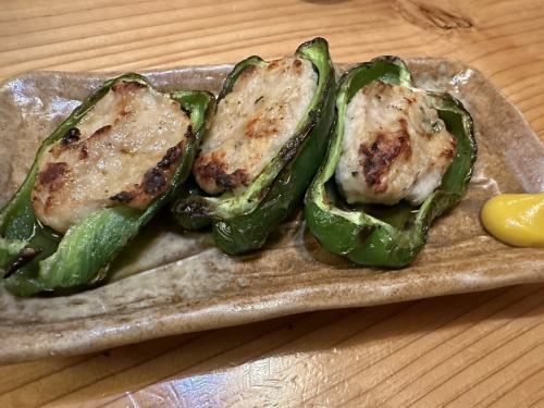 ピーマン肉詰め
