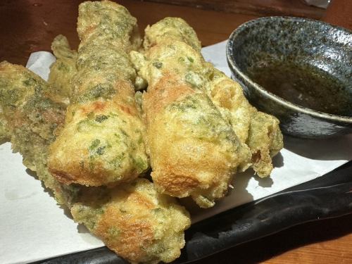 ちくわの磯部揚げ