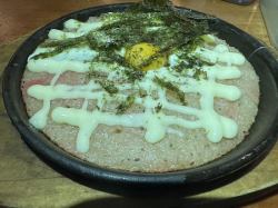 とろろ鉄板