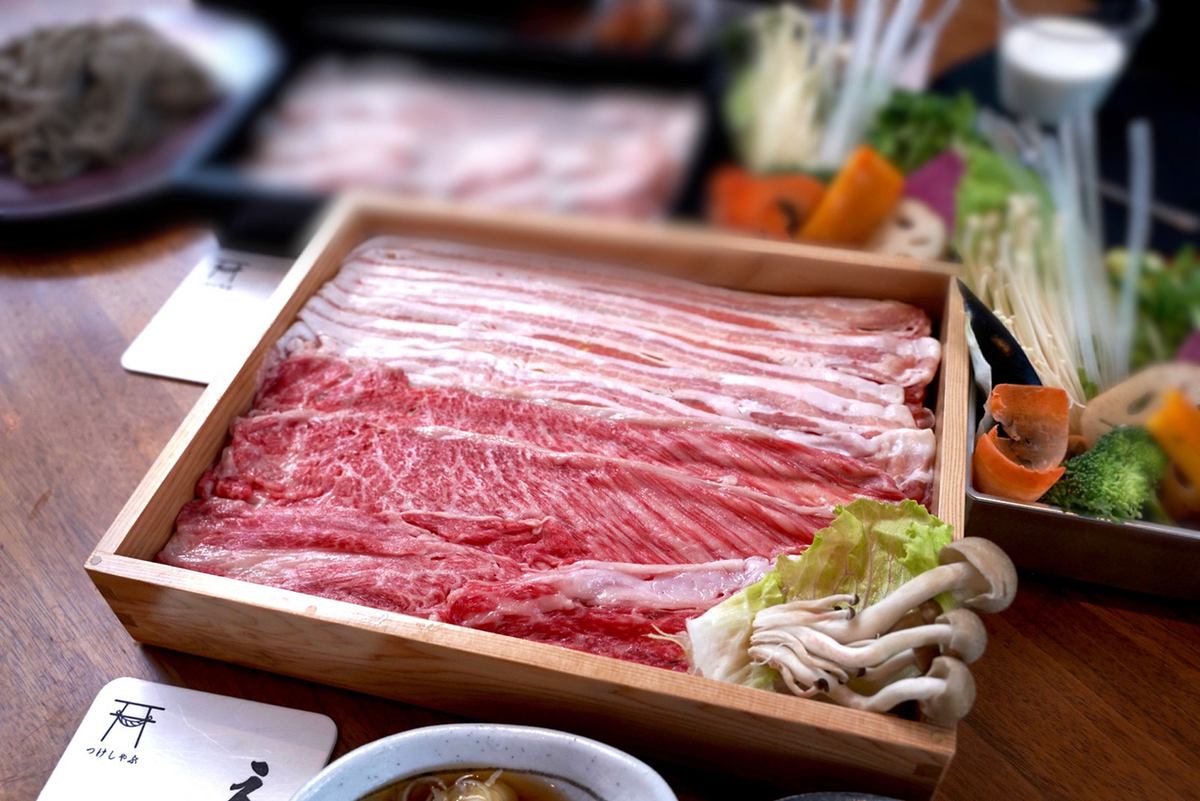 You can enjoy the finest meat that the restaurant is particular about.
