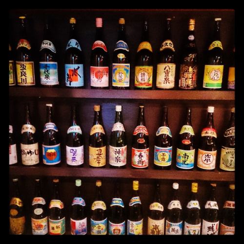 Awamori of all breweries in the prefecture