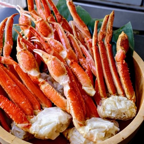 Full of flavor♪ Snow crab