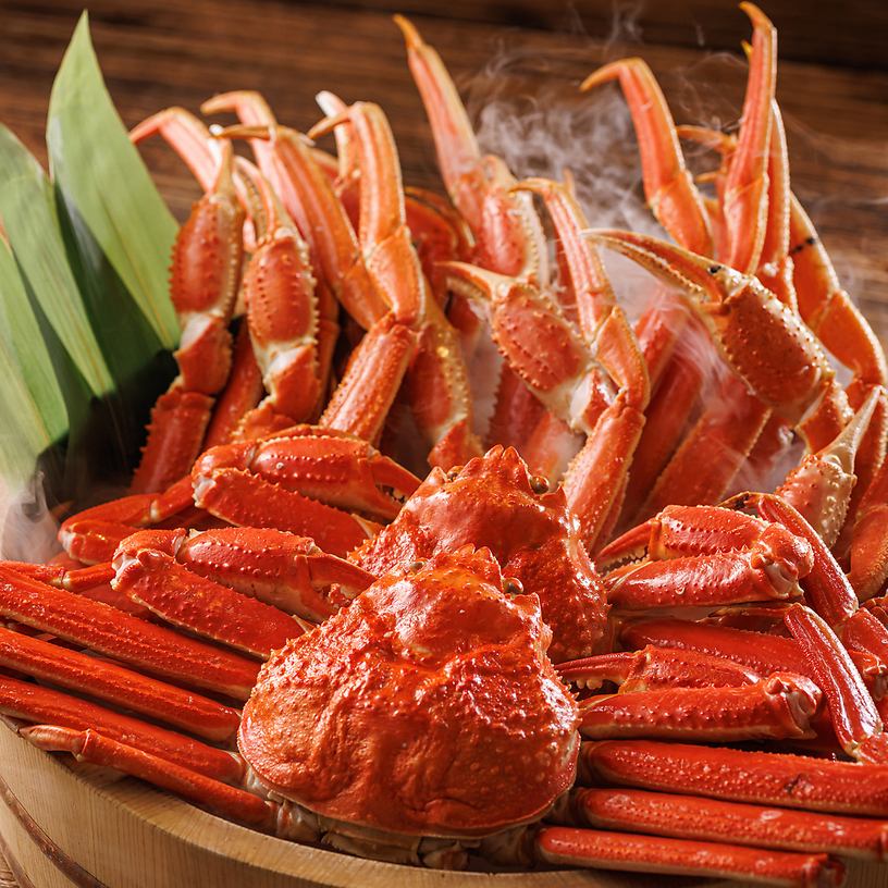 All-you-can-eat snow crab from 4,980 yen (5,478 yen including tax)