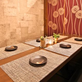 We will protect your private life in a completely private room.From 2 people to groups, please relax in a private room that makes you feel the unique Japanese atmosphere ♪ Various courses with all-you-can-drink for 2 hours are available from 3500 yen ◎