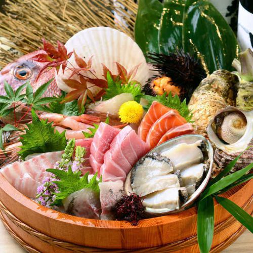 Assorted 5 types of recommended sashimi (1 serving)