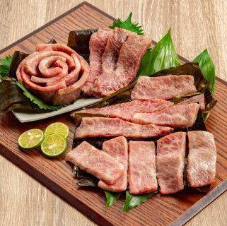 Grilled Japanese beef with sake lees from Toyama prefecture and kelp