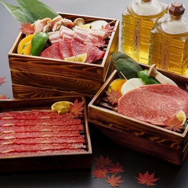 【☆当店自慢の一品☆】甘味や旨味を堪能できる厳選お肉「椛盛合わせ」
