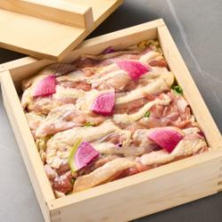 Steamed Akita Hinai Chicken (for 2 people)