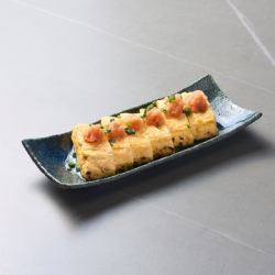 Mentaiko dashi rolled egg