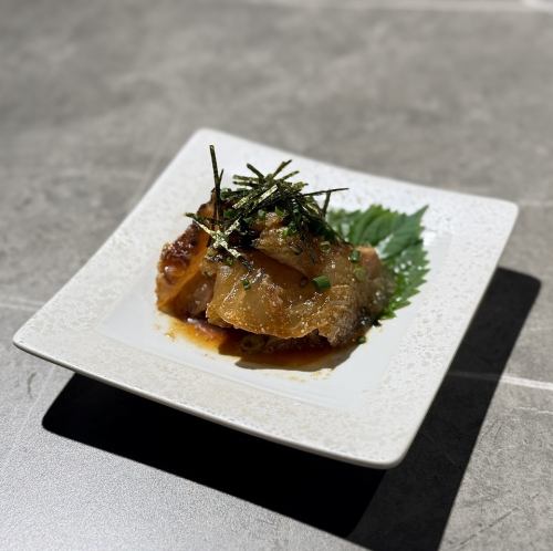 Uwajima sea bream marinated in sesame seeds