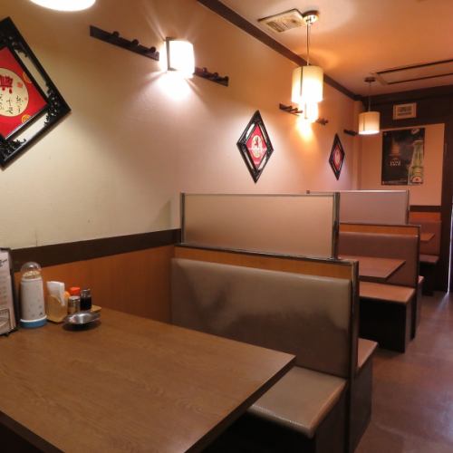 ♪ I'm glad the next type does not mind ♪ table seat! Recommended for lunch time and meals at night ★ Can be used in various scenes such as family and friends ★ 【Funabashi Station × Eat All-you-can-drink × Chinese × Banquet 】