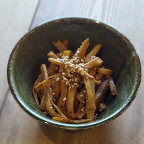 ピリ辛焦がしメンマ