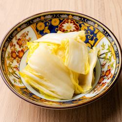 白菜の漬物