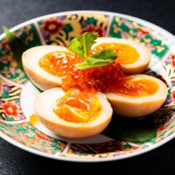 いくらぶっかけ味付けたまご