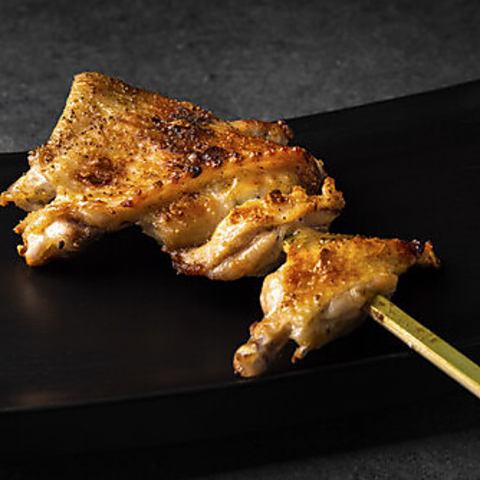 Hand-made chicken wing skewers