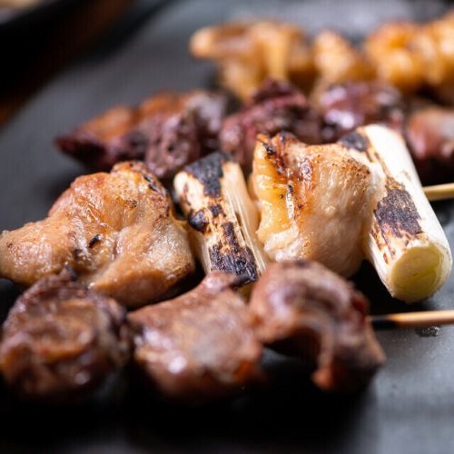 Assortment of 7 skewers