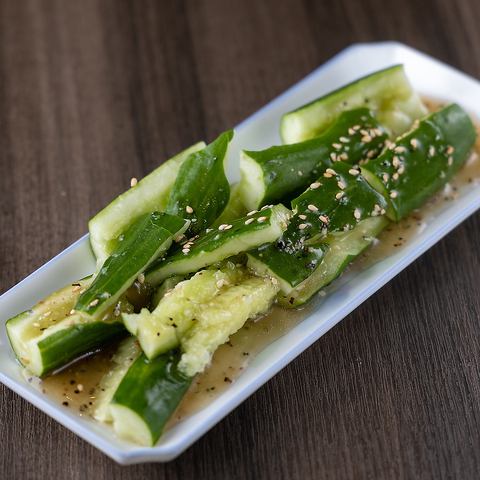 Everyone's favorite salted cucumber