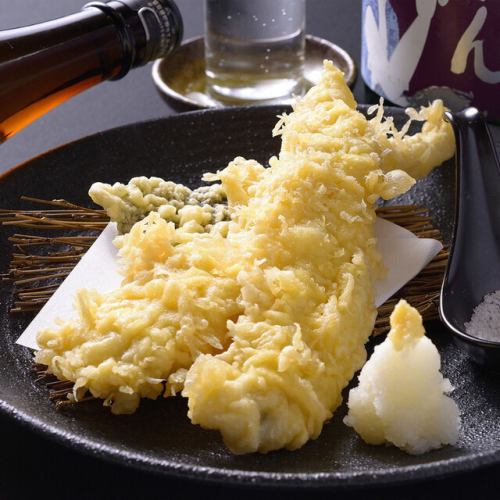 Superb fresh fish tempura