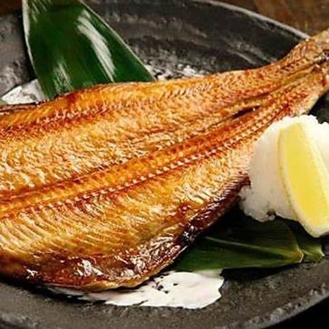 Grilled Hokkaido Atka mackerel filleted